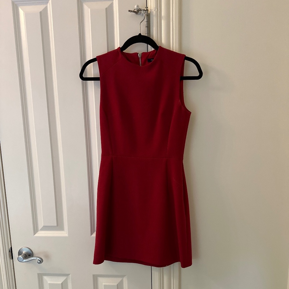 French Connection crimson minidress size 2
